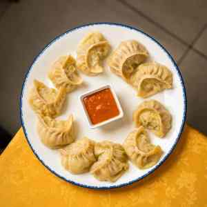 Momo cozidas a vapor, perfeitas para o almoçar em Lisboa ou jantar em Lisboa.